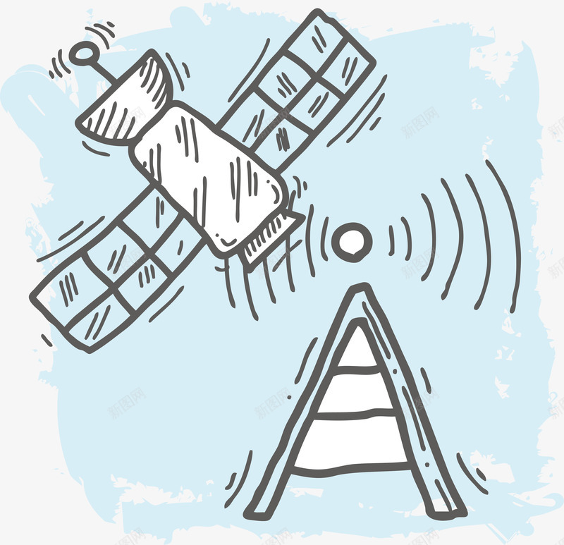 可爱简约手绘线描转播卫星素矢量图ai免抠素材_88icon https://88icon.com 可爱 可爱简约手绘线描转播卫星矢量素材免费下载 喇叭 媒体 手绘 摄像机 电视 电视台 简约 线描 话筒 转播卫星 矢量图