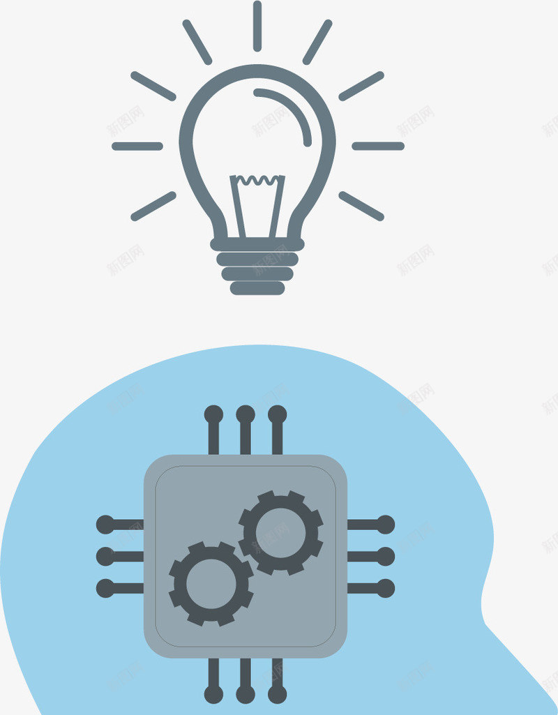 充满智慧的大脑矢量图ai免抠素材_88icon https://88icon.com 卡通手绘 大脑 清新 灯泡 简约 紫色 矢量图
