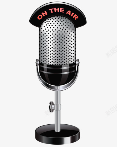 音乐话筒png免抠素材_88icon https://88icon.com 广播 话筒 音乐 鼠绘