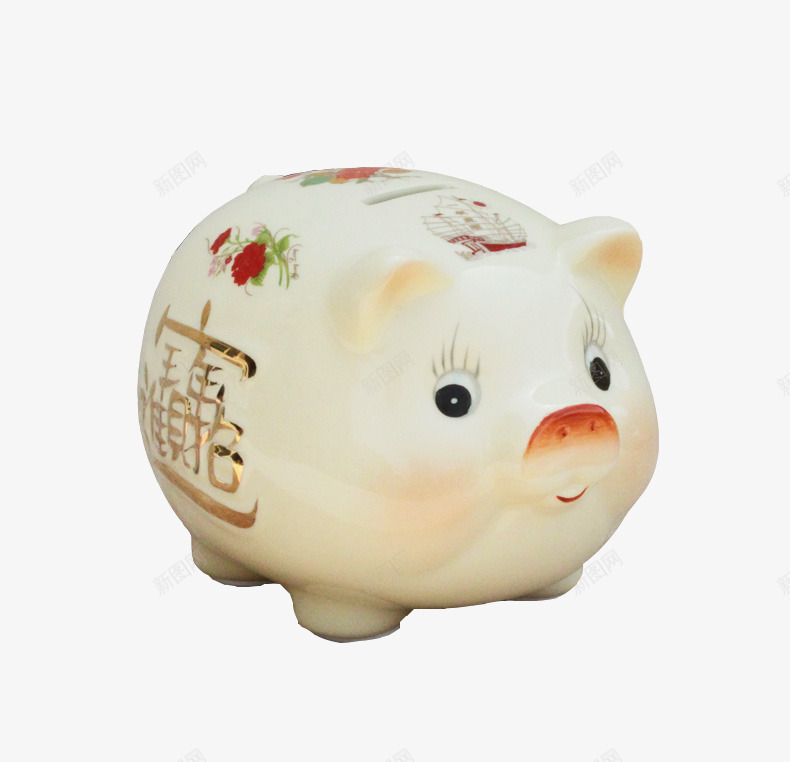 小猪储蓄罐png免抠素材_88icon https://88icon.com 储蓄罐 存钱箱 小猪 小猪罐 罐子
