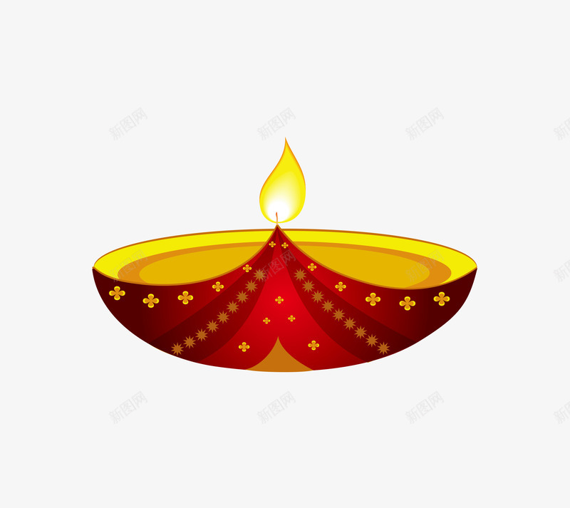祈祷蜡烛png免抠素材_88icon https://88icon.com 中国风 祈祷 红色