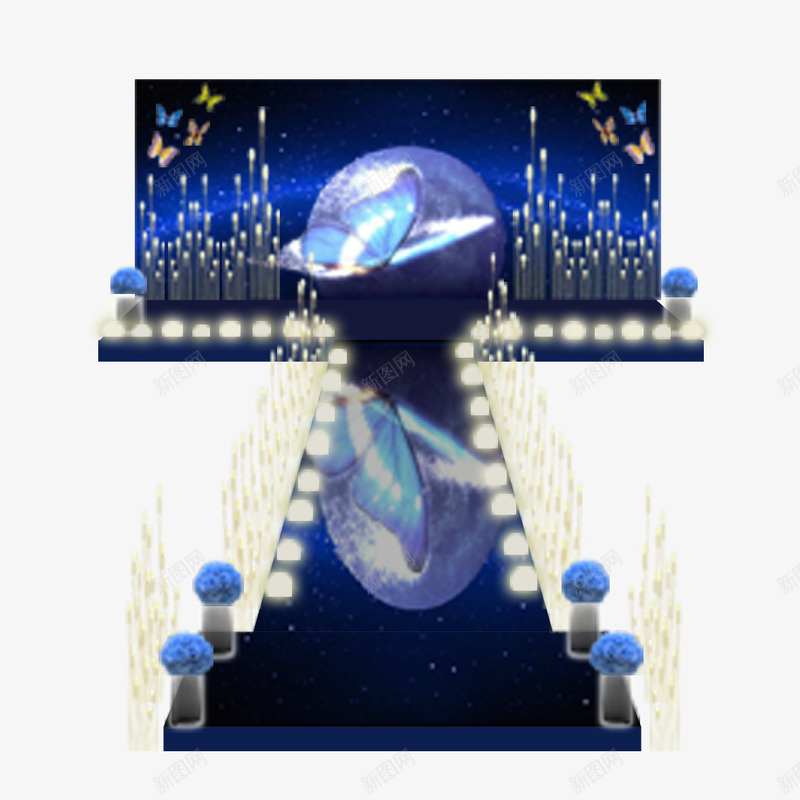 简约婚礼场景psd免抠素材_88icon https://88icon.com 婚礼场景 婚礼场景免抠素材 梦幻婚礼场景 温馨浪漫 简约婚礼场景