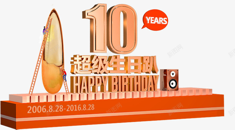 创意合成红色质感文字超级生日趴png免抠素材_88icon https://88icon.com 创意 合成 文字 生日 红色 质感 超级