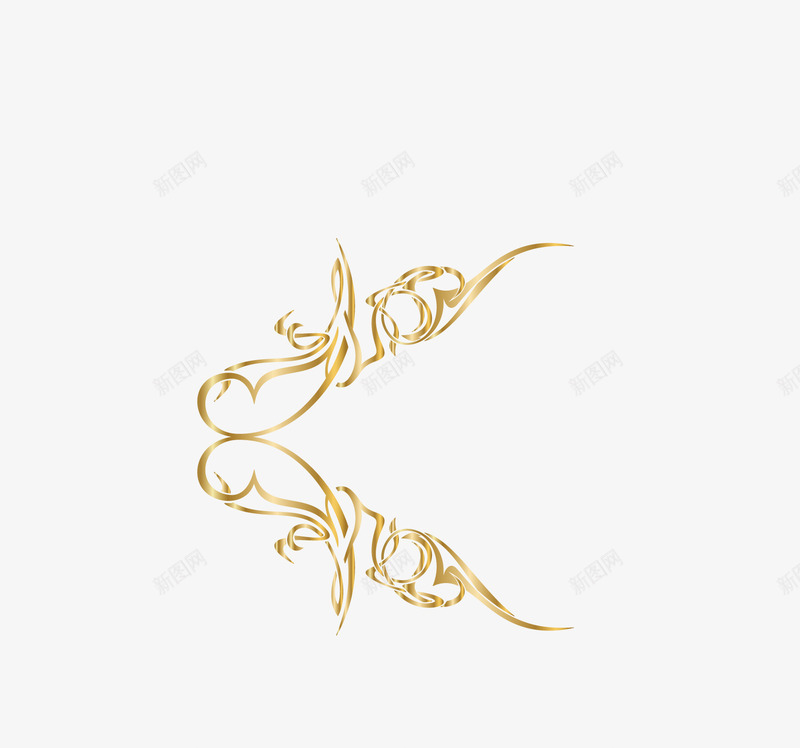 卡通半边花纹线框png免抠素材_88icon https://88icon.com 半边花纹线框 卡通细线框 矢量细线框装饰 细线框 细线框png 色细线框 质感细线框 金属细线框
