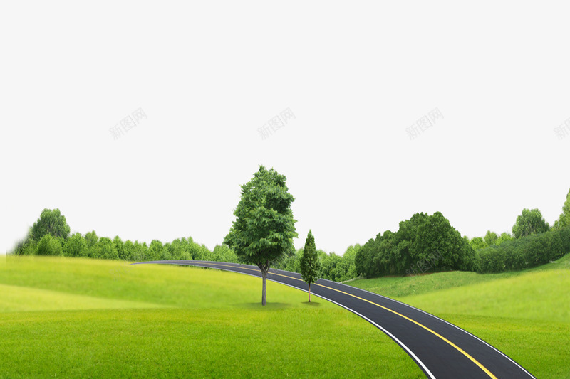 柏油马路png免抠素材_88icon https://88icon.com 小路 柏油马路 沥青路 马路