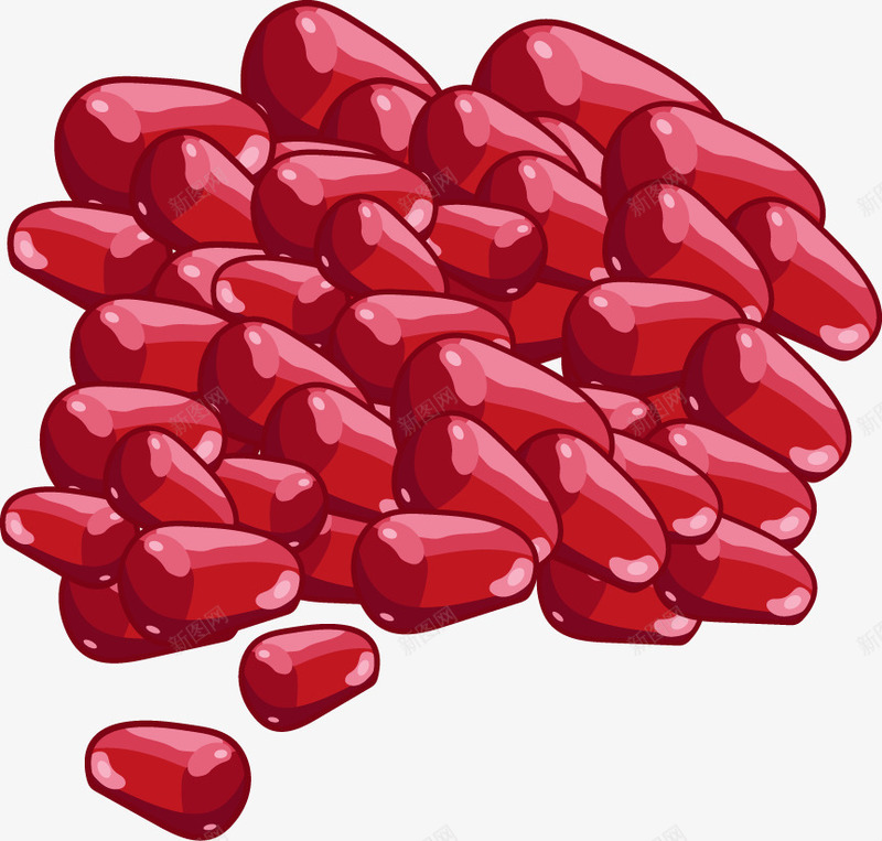 精美手绘卡通石榴矢量图ai免抠素材_88icon https://88icon.com 卡通 手绘 石榴 石榴食物 精美 矢量图