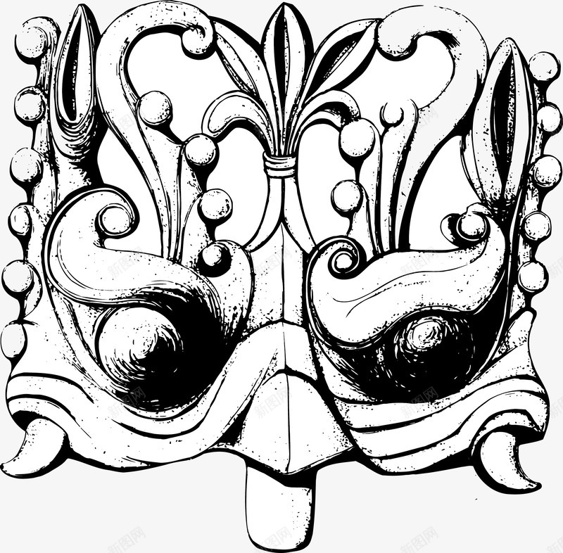 水墨石狮子png免抠素材_88icon https://88icon.com 动物 大头 手绘动物 手绘狮子 手绘狮子图 水墨狮子 狮子 狮子图 猛兽 石狮子矢量
