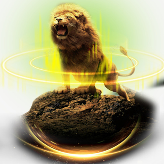 咆哮的狮子png免抠素材_88icon https://88icon.com 动物 咆哮 狮子 草原之王