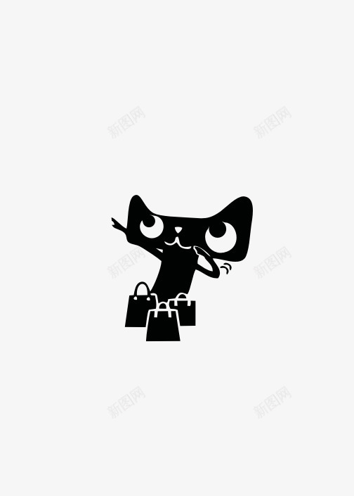天猫卡通形象png免抠素材_88icon https://88icon.com 卡通 天猫 形象