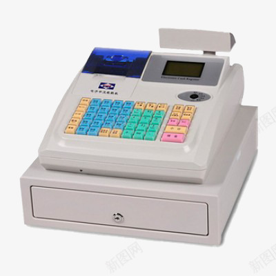 收银机png免抠素材_88icon https://88icon.com pos机 扫码 收钱机 收银机器 收银柜 电子产品