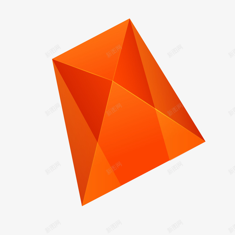 时尚几何形png免抠素材_88icon https://88icon.com 几何体 拼接元素 时尚几何 立体