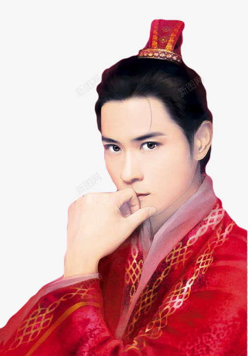 红衣高贵男子png免抠素材_88icon https://88icon.com 男子 红衣 高贵