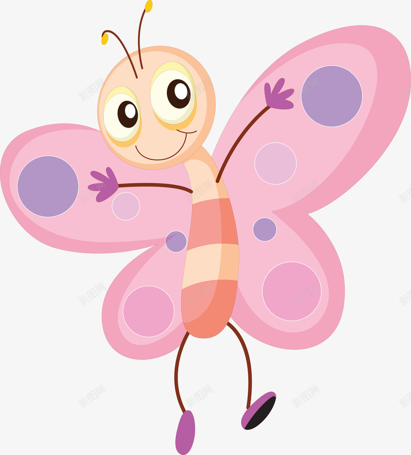 蝴蝶卡通形象矢量图eps免抠素材_88icon https://88icon.com 矢量蝴蝶卡通形象 蝴蝶卡通形象 蝴蝶卡通形象矢量图 蝴蝶矢量 矢量图