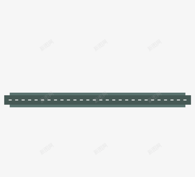 卡通大马路png免抠素材_88icon https://88icon.com 交通 公路 大路 马路