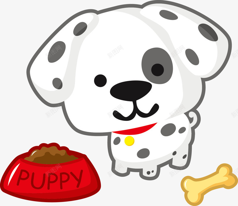 养宠物png免抠素材_88icon https://88icon.com 宠物狗 狗娘 骨头