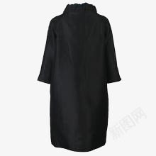 黑色大衣png免抠素材_88icon https://88icon.com 大衣 时尚 服饰 衣服