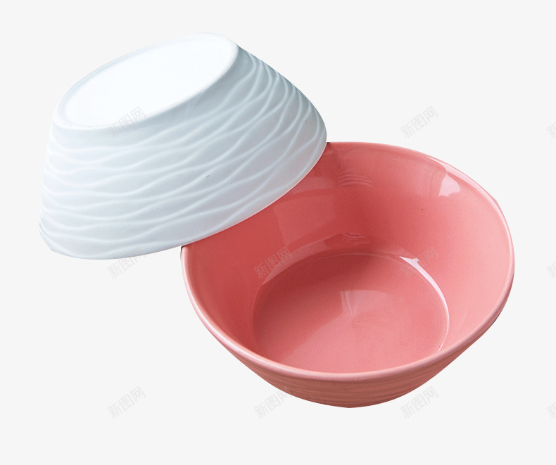 双色大号餐具瓷碗png免抠素材_88icon https://88icon.com 双色瓷碗 成人餐具 白瓷碗 餐具大碗 餐桌餐具 饭碗餐具