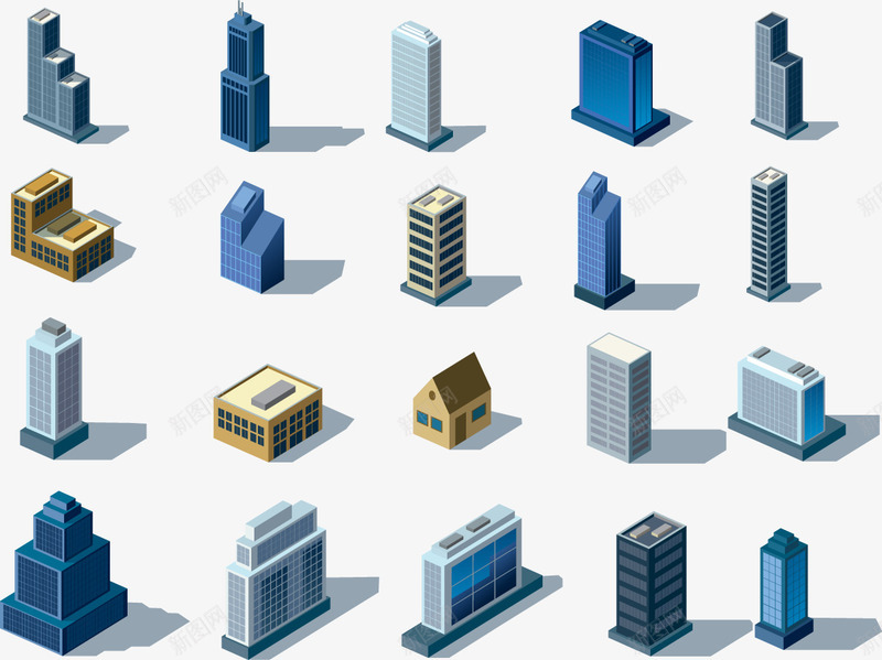 建筑png免抠素材_88icon https://88icon.com 城市建筑 建筑 房屋建筑 景观 矢量素材 空间环境