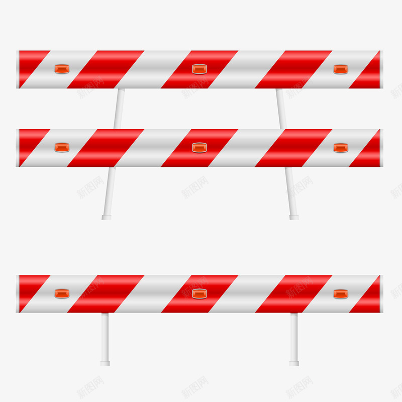 红色手绘公路护栏png免抠素材_88icon https://88icon.com 交通护栏 公路 建筑 手绘 护栏 栅栏 红色 道路护栏