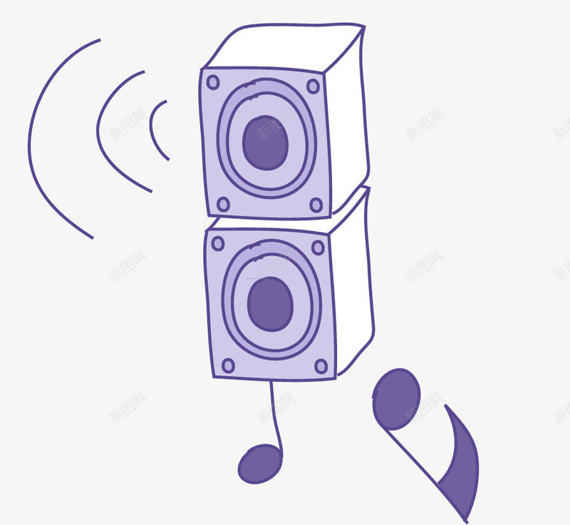 音响矢量图ai免抠素材_88icon https://88icon.com 乐器 现代乐器 音响 矢量图