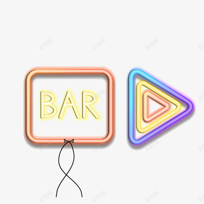炫酷箭头指示框png免抠素材_88icon https://88icon.com 指示框 炫酷 箭头 酒吧
