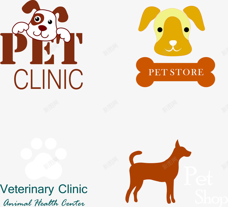 临床标志宠物店标志png免抠素材_88icon https://88icon.com 临床 动物 宠物 标志