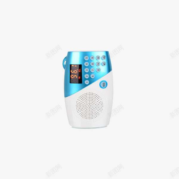 夏新Amoi迷你音响便携老png免抠素材_88icon https://88icon.com 产品实物 低音炮 插卡音箱 播放器 收音机
