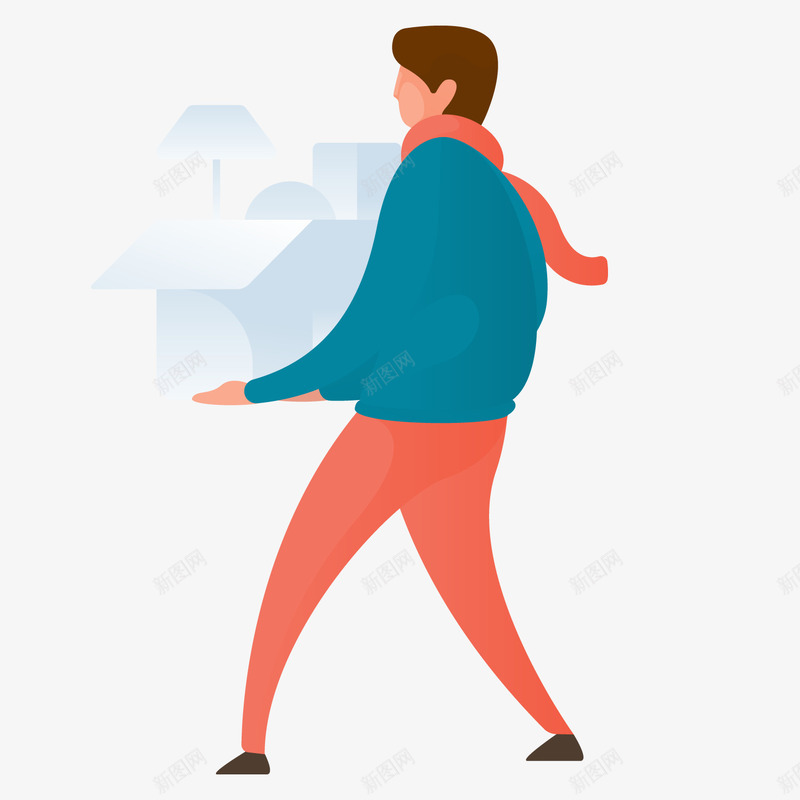 卡通夸张手捧资料的男子人物插画png免抠素材_88icon https://88icon.com 人物 人物形象 夸张风格 手捧资料的男子 插画 职业插画