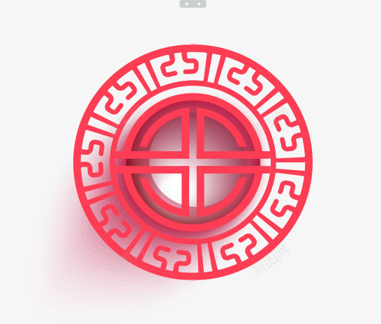 中国风纹理图案psd免抠素材_88icon https://88icon.com 元宵节元素 回云纹 回纹 新年 红色
