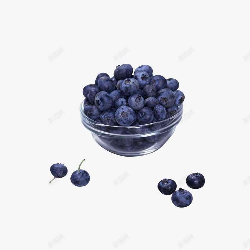 蓝莓png免抠素材_88icon https://88icon.com 果子 果实 果肉 水果 紫色 蓝莓