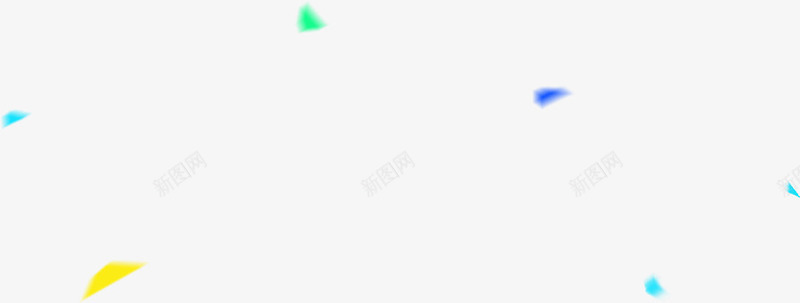 彩色不规则三角形元素png免抠素材_88icon https://88icon.com 三角形 不规则 元素 彩色