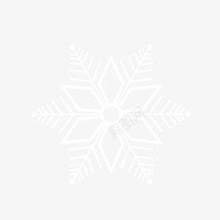 雪花png免抠素材_88icon https://88icon.com 不规则图形 卡通 扁平化 白色 雪花