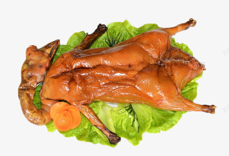 大鹅png免抠素材_88icon https://88icon.com 烧鹅 禽类 美味的烧鹅图片 肉类食物 菜肴