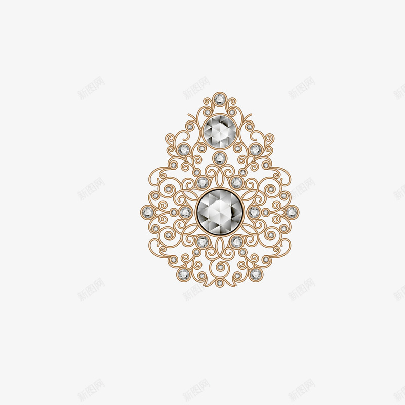 卡通珠宝项链矢量图ai免抠素材_88icon https://88icon.com 卡通 唯美 手绘 珠宝 纹理 线条 节日 装饰 项链 饰品 矢量图