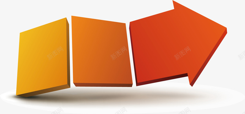指向标箭头矢量图ai免抠素材_88icon https://88icon.com 不规则图形 卡通手绘 标签 橙色 箭头 矢量图