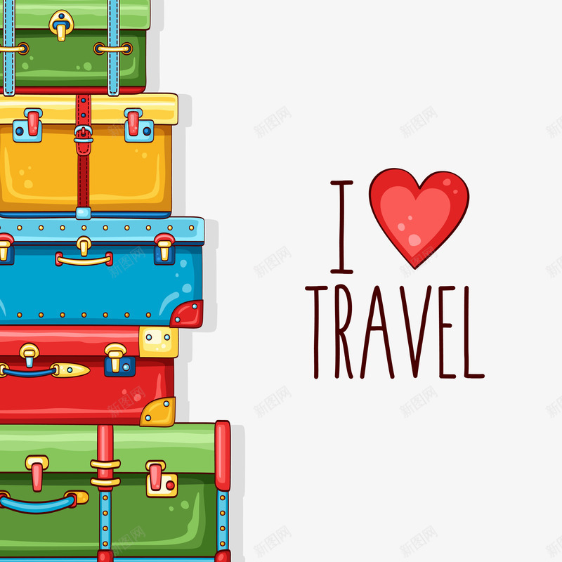 手绘旅行箱背景矢量图ai免抠素材_88icon https://88icon.com 其他 卡通图案 商务金融 图案 图案背景 手绘 旅行箱 生活用品 行李箱 矢量图