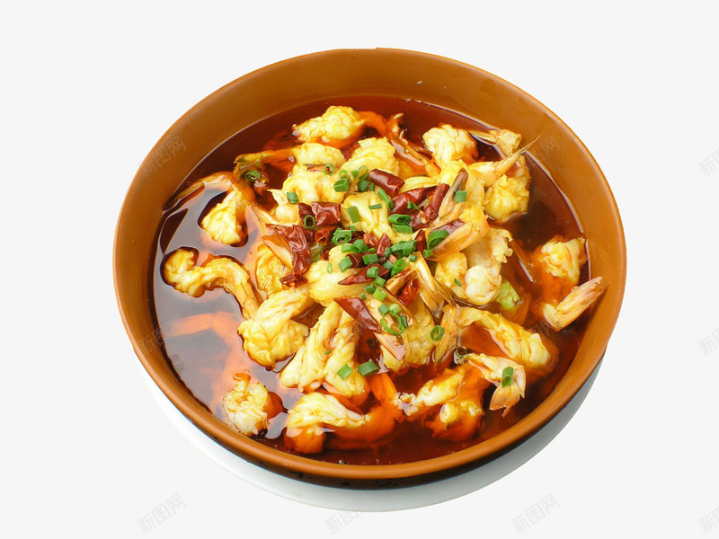 水煮凤尾虾png免抠素材_88icon https://88icon.com 产品实物 特色菜 美食 虾子 食物 餐饮食品