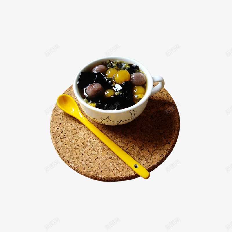碗装芋圆烧仙草图形png免抠素材_88icon https://88icon.com 仙草冻 奶茶 烧仙草 碗装 芋圆 芋圆烧仙草 高清