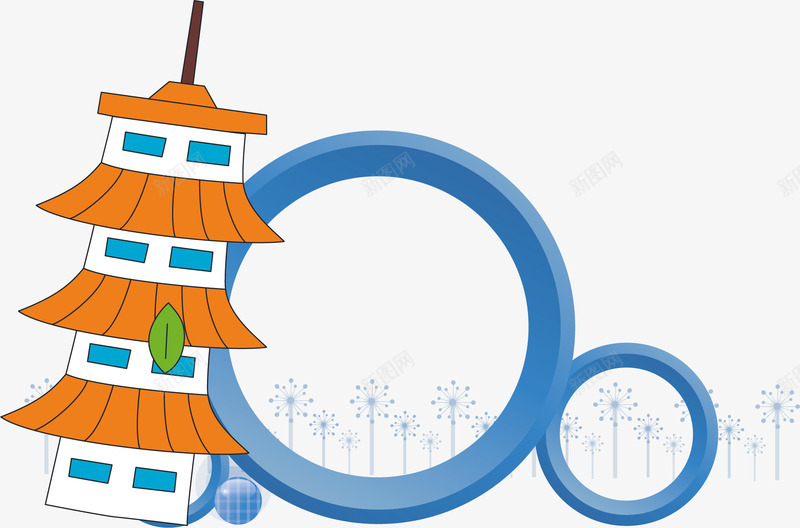 高楼圆形日式边框png免抠素材_88icon https://88icon.com 圆形 圆形边框 日式边框 矢量日式边框 矢量边框素材 素材边框 边框矢量 边框素材 高楼矢量