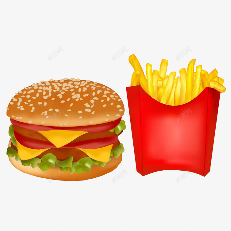 汉堡片png免抠素材_88icon https://88icon.com 汉堡包 食品 食物