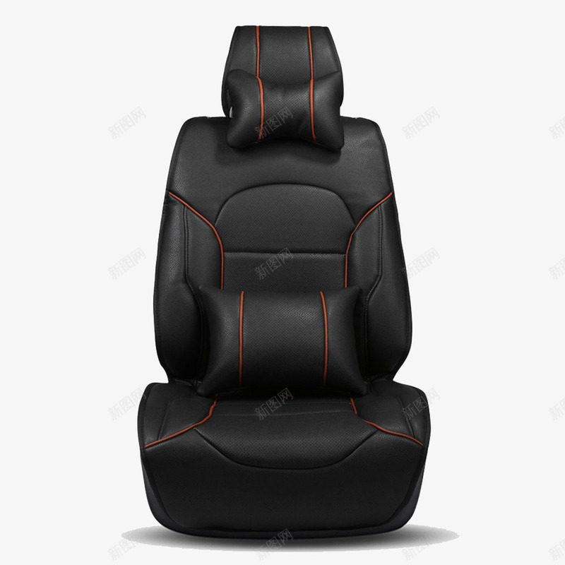 黑色汽车座椅png免抠素材_88icon https://88icon.com 座椅 椅子 汽车 黑色