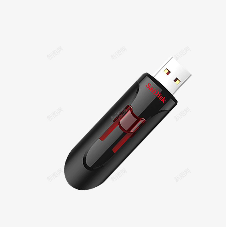U盘png免抠素材_88icon https://88icon.com 电子产品 电脑配件 黑色