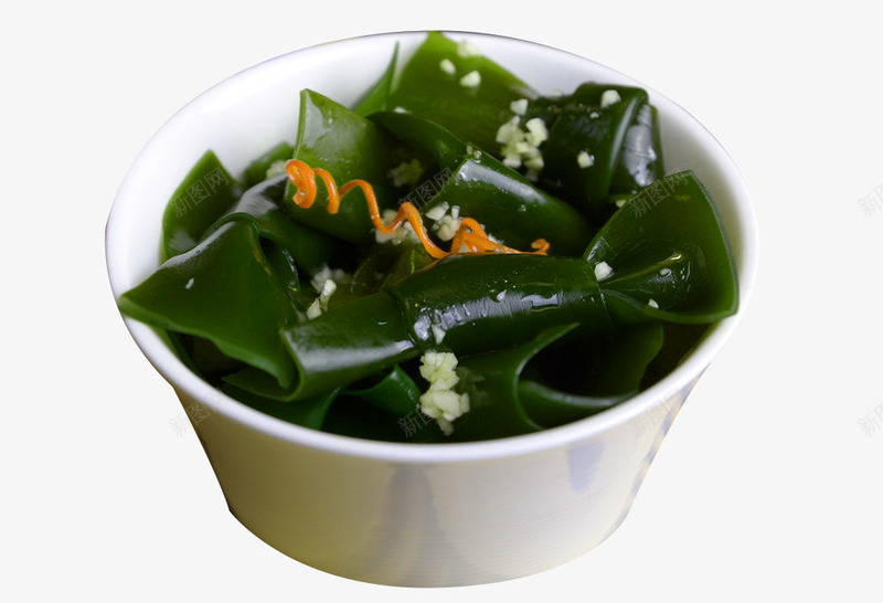 小碗海带结psd免抠素材_88icon https://88icon.com 小碗 海带 海带结 海藻 食物