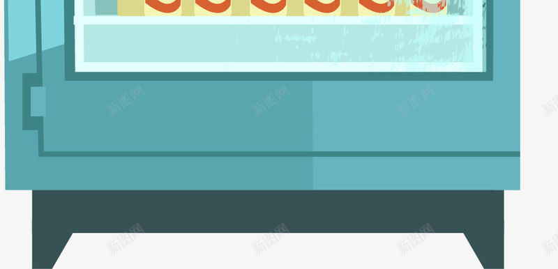 冰箱饮料png免抠素材_88icon https://88icon.com 冰箱 冷饮 卡通 手绘 简图 绿色的 饮料 黄色的