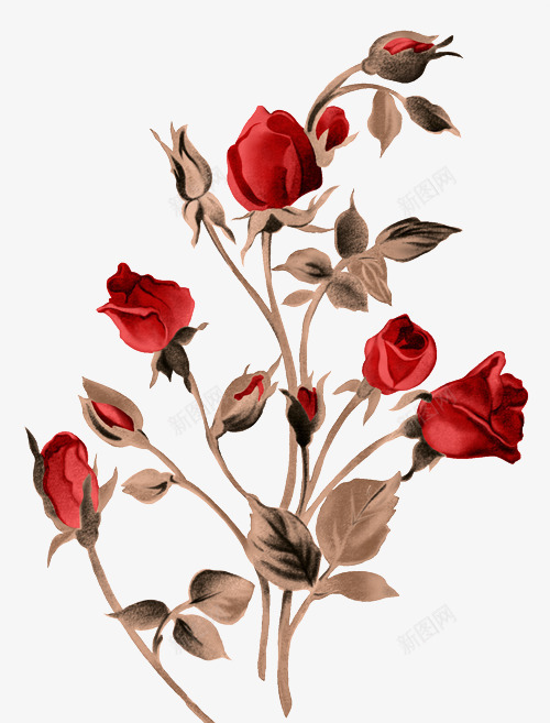 花png免抠素材_88icon https://88icon.com psd 元素 免费下载 分层 底纹 笔刷 素材 纹理 花 设计 韩国