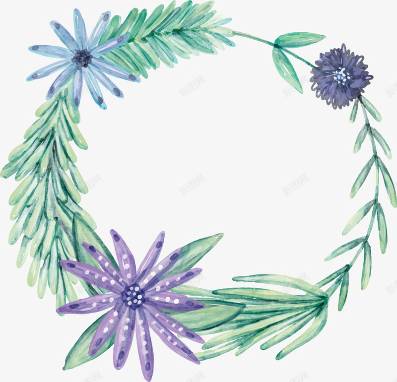 手绘唯美花环png免抠素材_88icon https://88icon.com 卡通 卡通花饰 卡通贴纸 唯美 图片 婚庆 婚庆素材 小清新 手绘 手绘花 手绘花环 手绘花饰 手绘贴纸 森系 清新 花 花环 边框