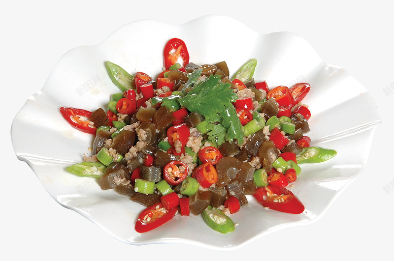 双椒爆海参png免抠素材_88icon https://88icon.com 中华美食 中国美食 产品实物 双椒 海参 爆海参 菜品 菜肴 餐饮