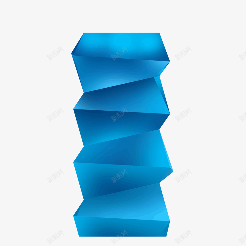 背景元素菱形不规则图形立png免抠素材_88icon https://88icon.com 不规则图形 立体 背景元素 菱形 蓝色渐变
