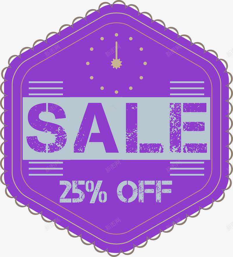 紫色sale复古标签png免抠素材_88icon https://88icon.com SALE 促销 复古标签 怀旧 折扣 紫色 纹理