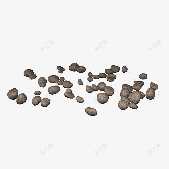 堆积碎石png免抠素材_88icon https://88icon.com 不规则 光滑石块 堆积碎石 小碎石 岩石块 碎石